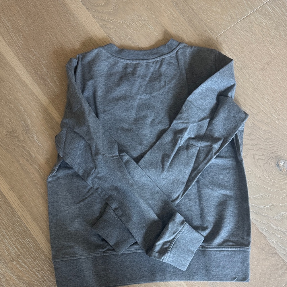 Love Moschino sweatshirt with Red Heart on Gray - Picture 4 of 4